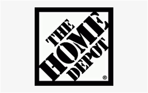 The Home Depot Logo Black And White Transparent Png 1200x1200