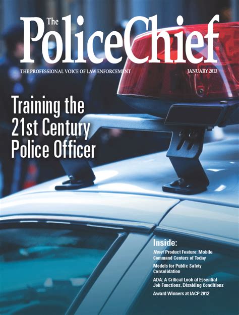 January 2013 - Police Chief Magazine