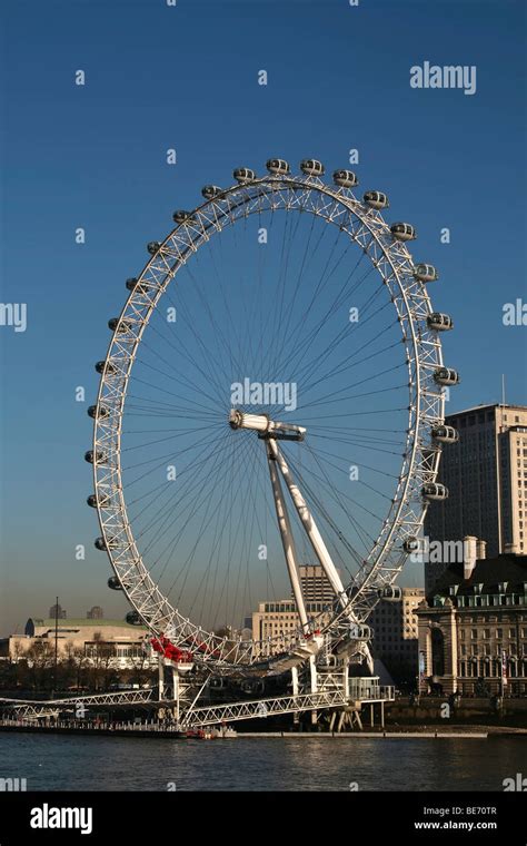 The London Eye London England United Kingdom Europe Stock Photo Alamy
