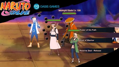 Naruto Online Oasis Game Hd Game Version Upgrade Packge Youtube