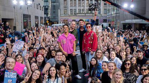 Big Time Rush On Today Show Go Behind The Scenes