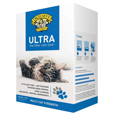 Dr Elseys Ultra Clumping Clay Multi Cat Litter 20 Lbs Petco