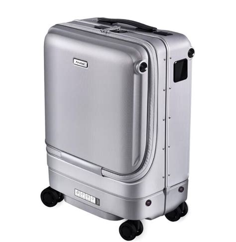 20″ Inch Smart Electronic Following Trolley Suitcase Carry On Luggage