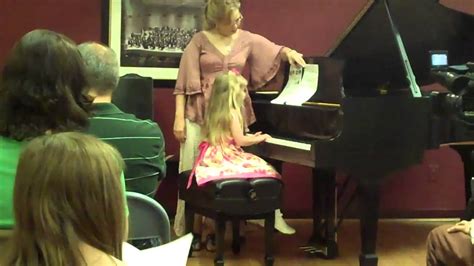 Reagans First Piano Recital June 12 2011 Youtube