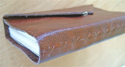How To Make A Leather Journal Book Binding Tutorial Hubpages