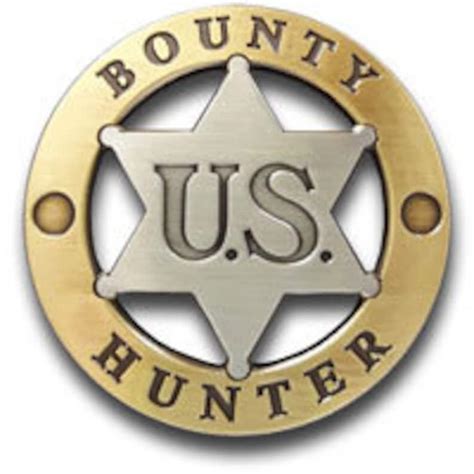 Bounty Hunter Badge Custom Made Etsy