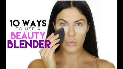 10 Ways To Use A Beauty Blender Beauty Blender Hacks Youtube