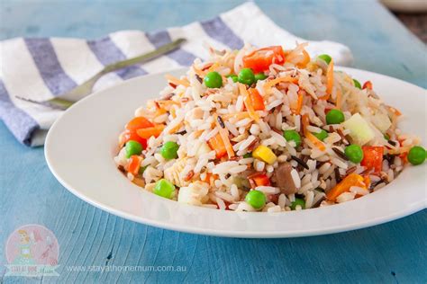 Cold Rice Salad Stay At Home Mum
