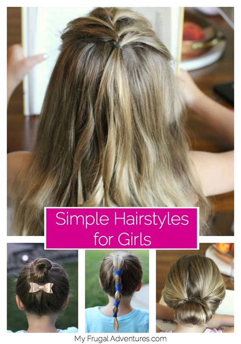 No matter your hair type or style preference, here are some fresh new haircuts to consider in 2021. 5 Simple Hairstyles for Girls - My Frugal Adventures