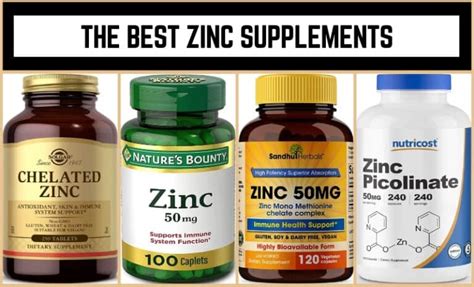 The 10 Best Zinc Supplements January 2024 Jacked Gorilla