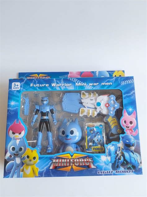 Mini Force Warrior Deformable Toys And Games Action Figures