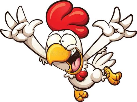 Cartoon Chicken Stock Vector Illustration Of Rooster 70792419