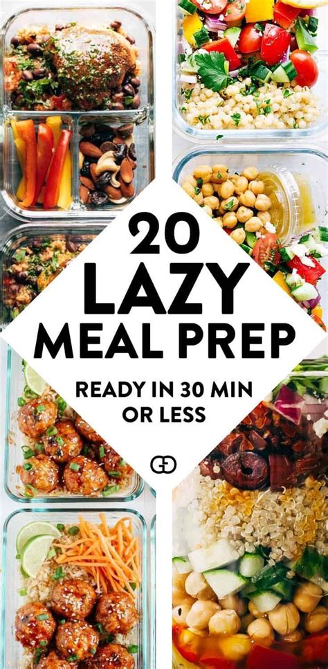 25 Healthy Meal Prep Ideas | Recipe (With images) | Easy ...