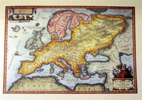 Europe In 1670 Ancient Maps Old Maps Europe Map