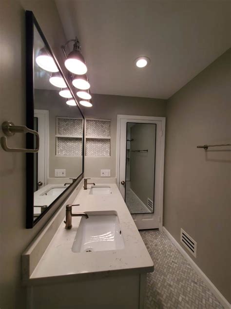 Classic White Bathroom Remodel 2020