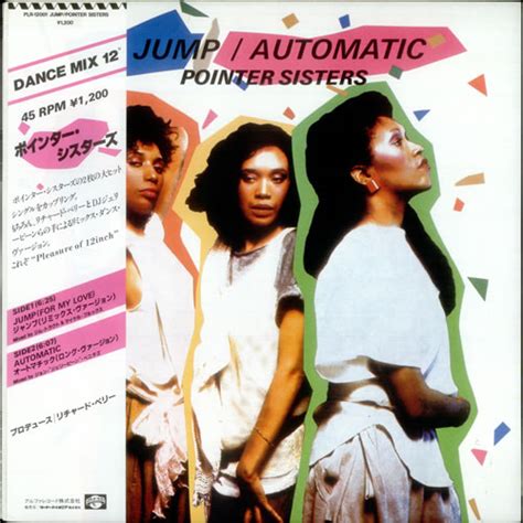 The Pointer Sisters Jump Automatic Japanese 12 Vinyl Single 12 Inch