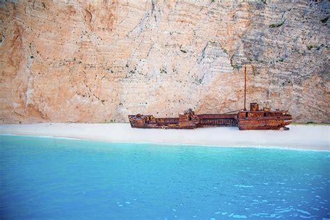 Shipwreck Of Navagio Greece Photograph By Chantelle Flores Fine Art