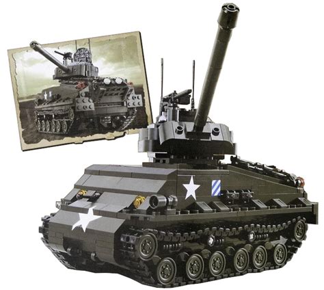 Sherman M4a3e8 Easy 8 Tank 608pc