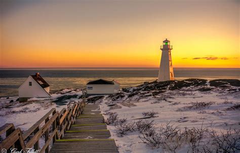 Winter Lighthouse Wallpapers Wallpaper Cave