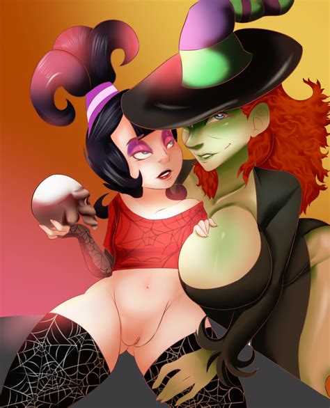 Rule 34 2girls Armwear Beetlejuice Crossover Duo Female Female Only