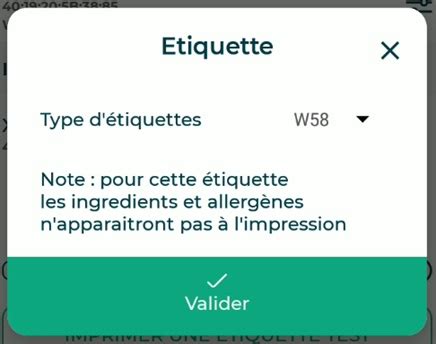 HACCP Mobile V4 Comment paramétrer l imprimante Bixolon sur l