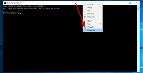 El programa está dividido en 2 partes: Download Color Schemes for Command Prompt in Windows 10 ...