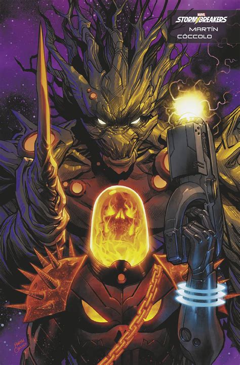 Cosmic Ghost Rider 2 Coccolo Stormbreakers Cover Fresh Comics