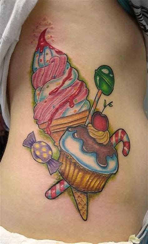 Cake Tattoos Page 2 Of 16 Tattoos Book In 2020 Candy Tattoo