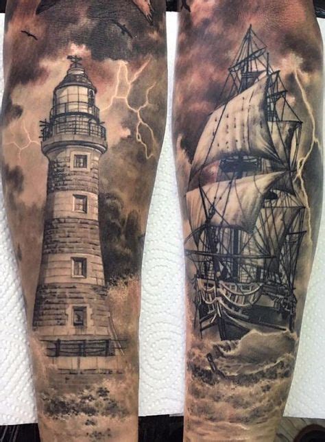 Awesome Nautical Sleeve Tattoos Inkstylemag Sleeve Tattoos