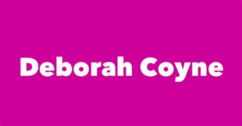 Deborah Coyne Spouse Children Birthday And More