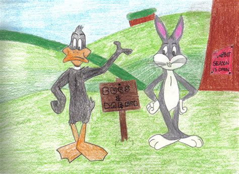 Looney Tunes Bugs And Daffy By Pyrostorm On Deviantart