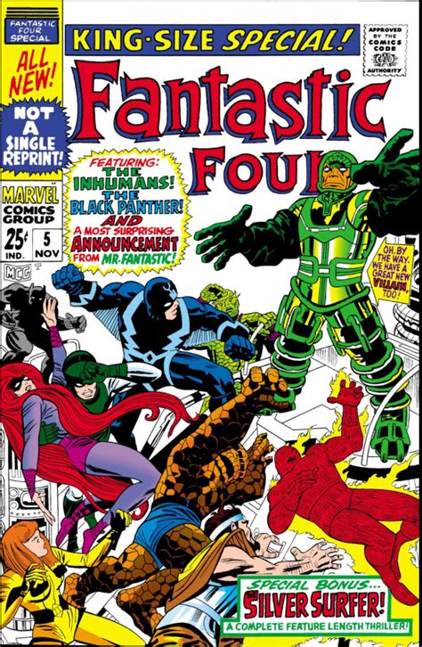 Fantastic Four Annual Vol 1 5 Marvel Comics Database Wikia