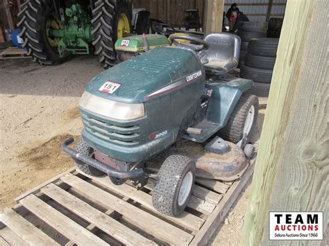 Craftsman Gt3000 Lawn Tractor 21fi Team Auctions