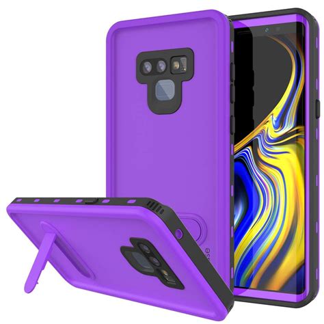 Punkcase Galaxy Note 9 Waterproof Case Kickstud Series Armor Cover