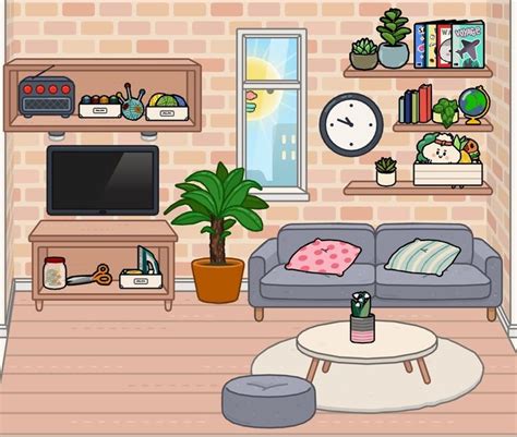 Free living room Toca Boca | Free house design, Cute living room, Cute