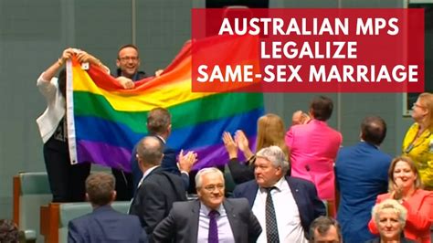 Australian Parliament Approves Same Sex Marriage Video Dailymotion