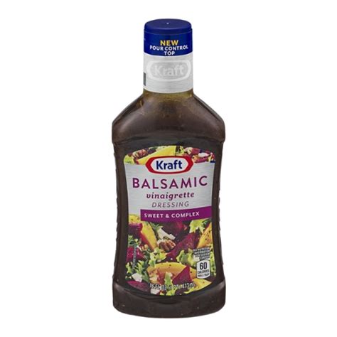 This post will show you the exact steps to whip up an easy balsamic vinaigrette that you'll want to put on everything. Kraft Balsamic Vinaigrette Dressing Sweet & Complex 16.0 ...