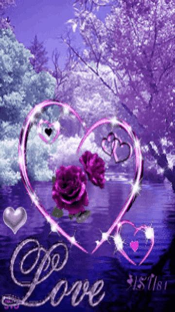 Pin By Just Pansy On Love  Purple Love Love  I Love Heart