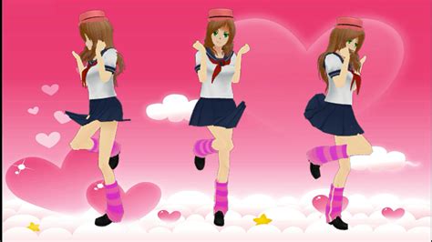 Mmd Yandere Simulator Oc Alisha Dl Down By Yokemaru On Deviantart