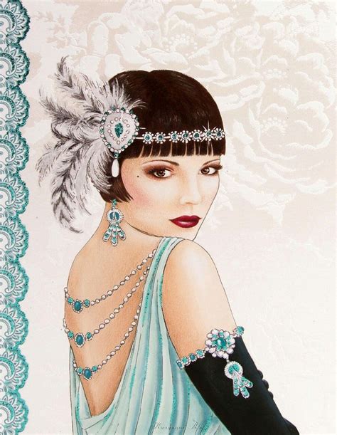 Pin By Chris On Art Deco Ladies♡ Art Deco Cards Art Deco Posters