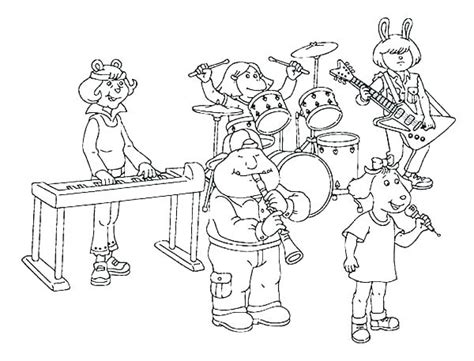 Orchestra Coloring Page at GetColorings.com | Free printable colorings