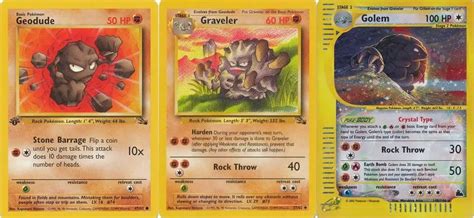 10 Most Expensive Geodude Graveler And Golem Pokémon Cards