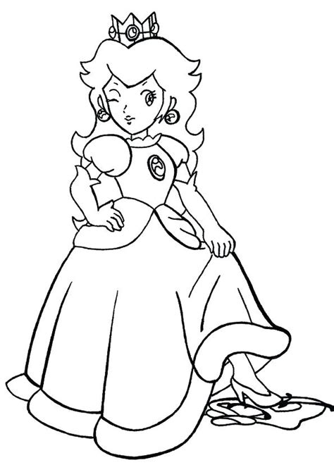 Hours of fun await you by coloring a free drawing cartoons yoshi yoshis have a very long tongue, which they use to get their food, and a big muzzle. Mario Kart Peach Coloring Pages at GetColorings.com | Free ...