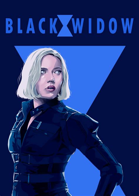 Black Widow Fanart Behance