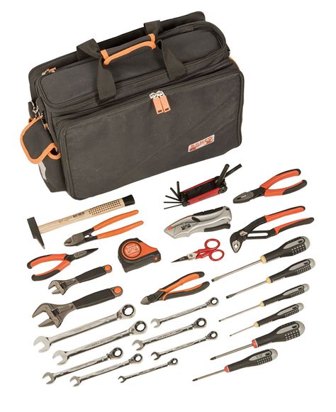 4750fb4 18ts001 Bahco 58 Piece Engineers Tool Kit With Case Rs