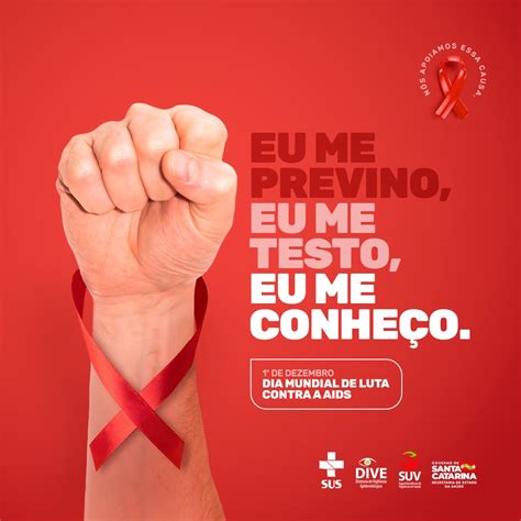 Secretaria De Estado Da Saúde Dezembro Vermelho Mês De Conscientização E Luta Contra O Hiv
