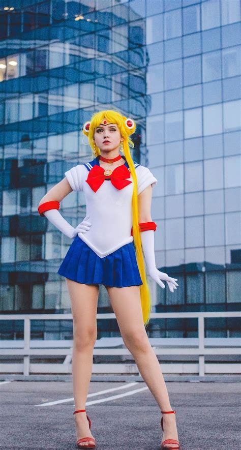 Sailor Moon Cosplay Costume Sailor Moon Dress Sailor Moon Etsy