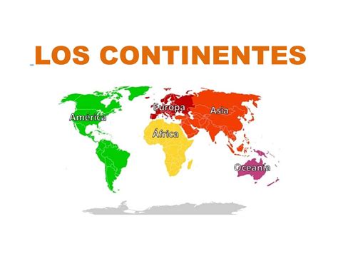 15 Continentes En El Mapa Pics Simbolo