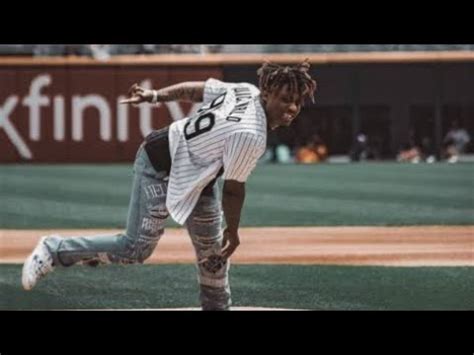 Juice WRLD Throws Out First Pitch At White Sox Game Unseen YouTube