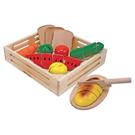 Melissa And Doug Cutting Food Wooden Set Buy Online